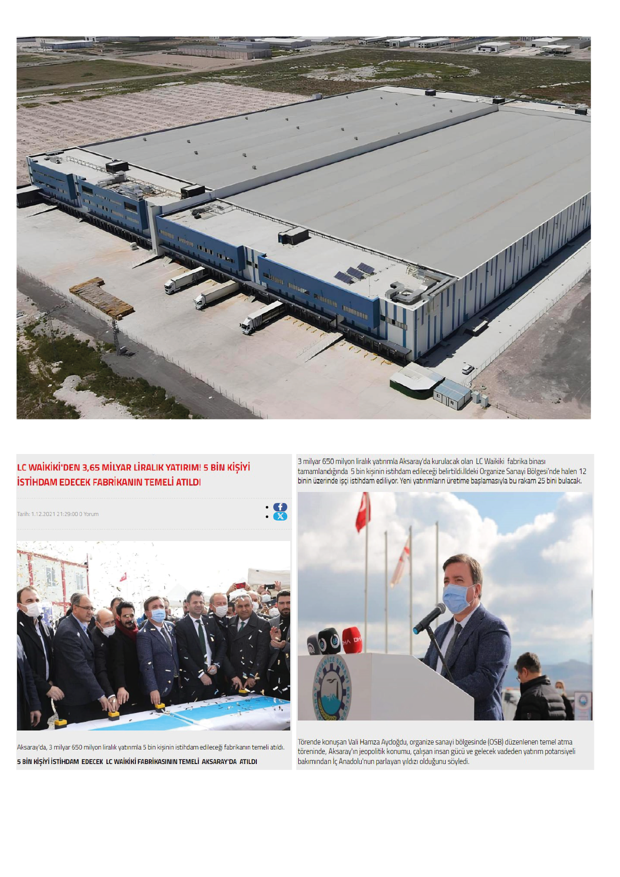 Lc Waikiki Yeni Lojistik Ussu Insaati