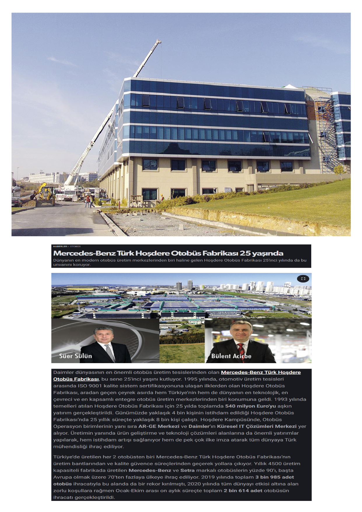 Mercedes Benz Turk A.S. Bina 8 Tevsii Projesi