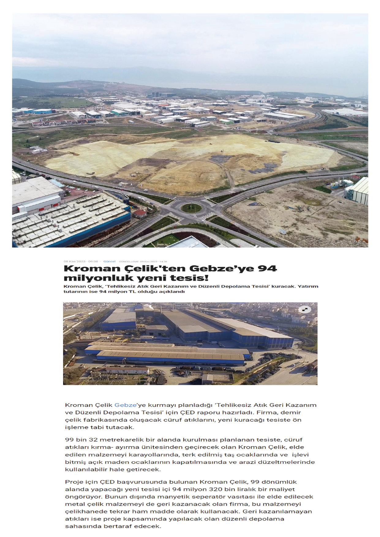 Kroman Celik Park Tesisleri Zemin Isleri