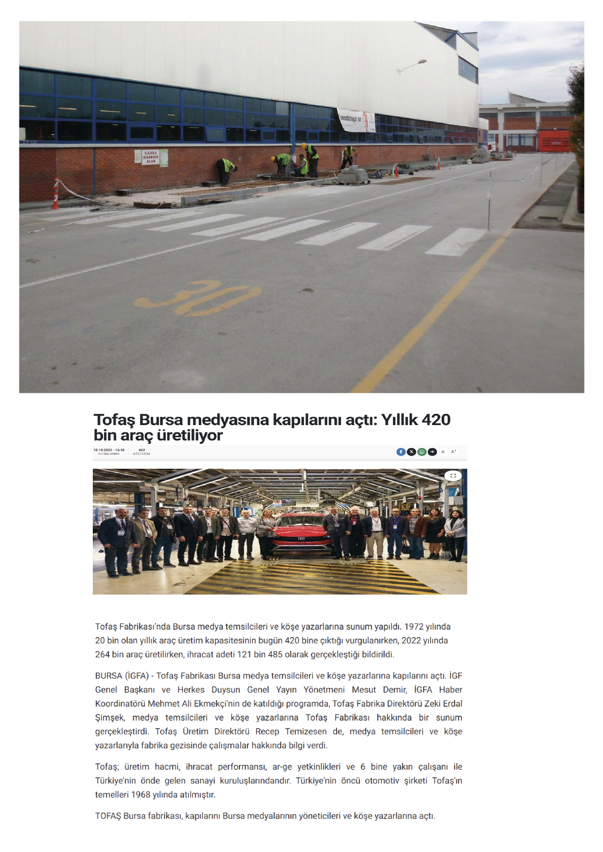 Tofas Fiat Muhtelif Isler