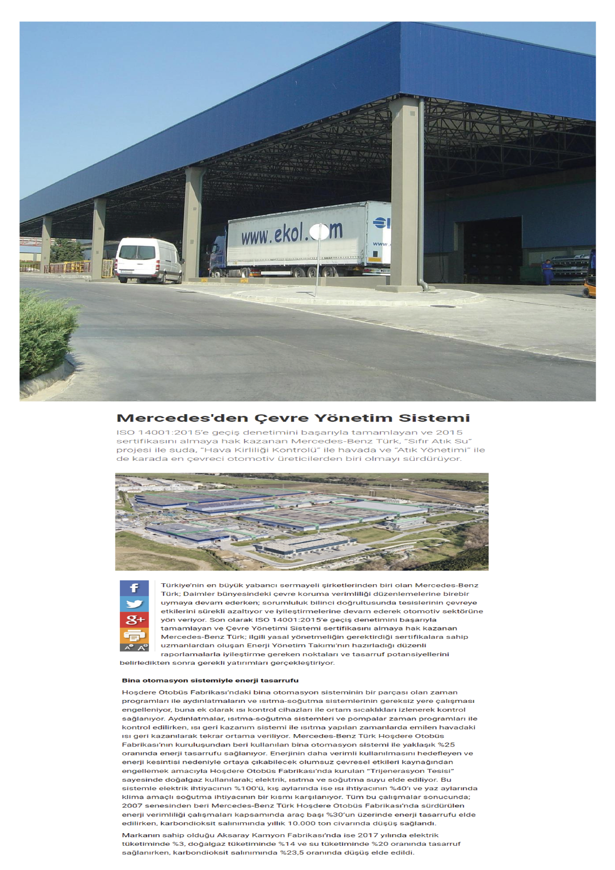 Mercedes Benz Turk A.S. Tevsii Insaatlari