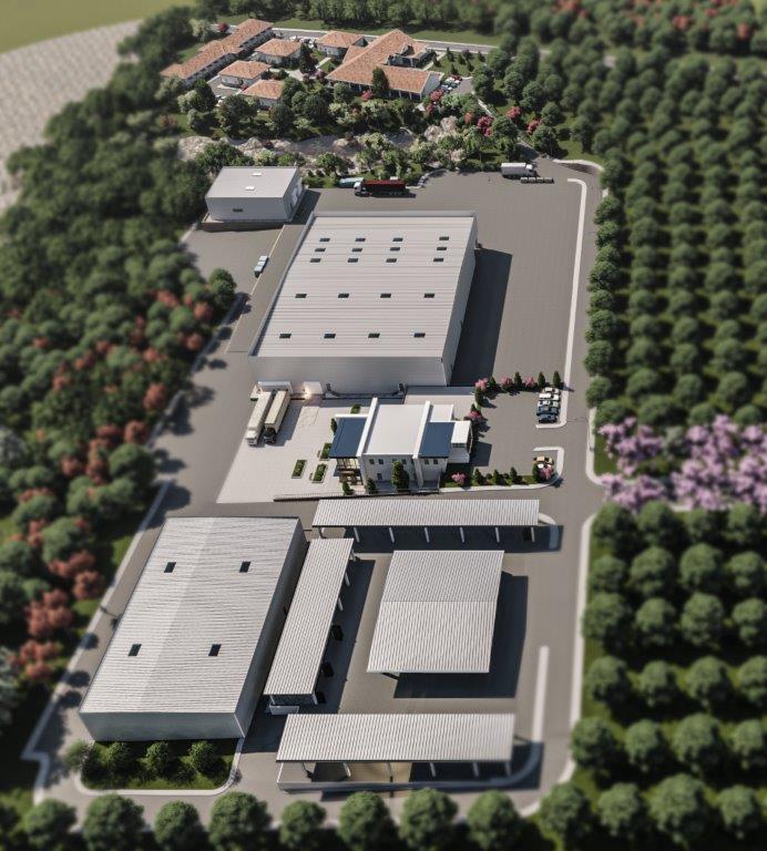 Avrupa Tarım Ceviz İşleme Tesisi ve Ofis Binası İnşaatı