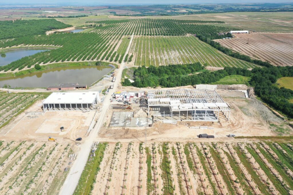 Avrupa Tarım Ceviz İşleme Tesisi ve Ofis Binası İnşaatı