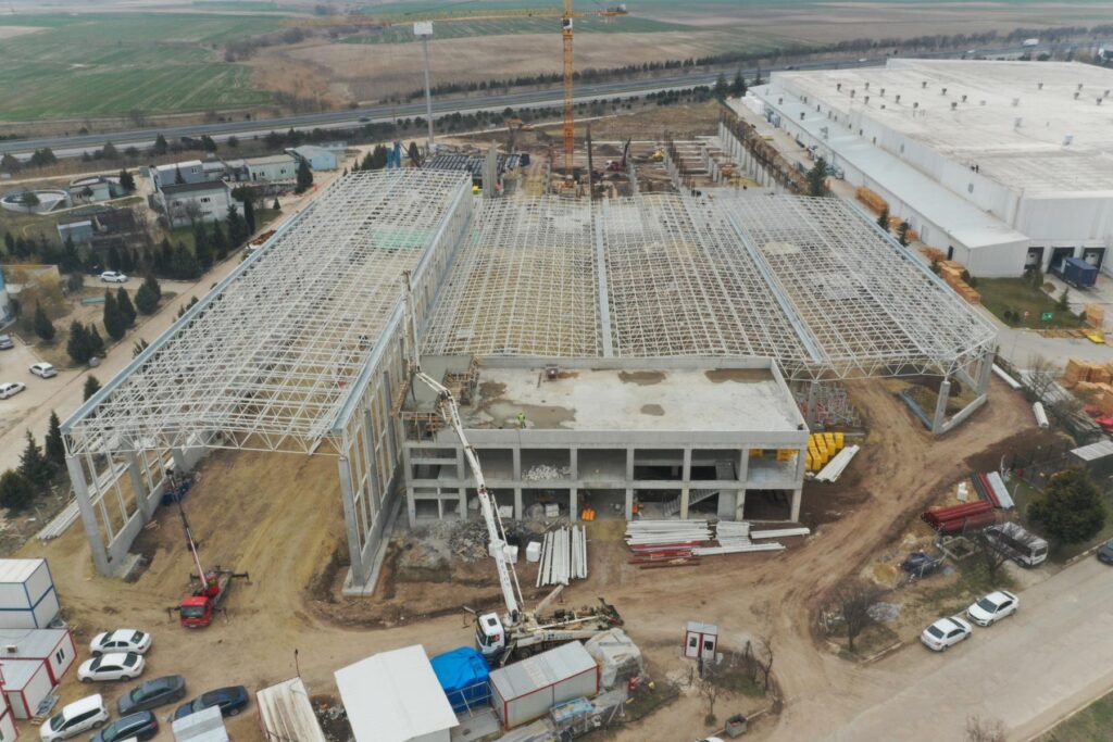 Bekaert Çorlu Tekstil Üretim Tesisi İnşaatı