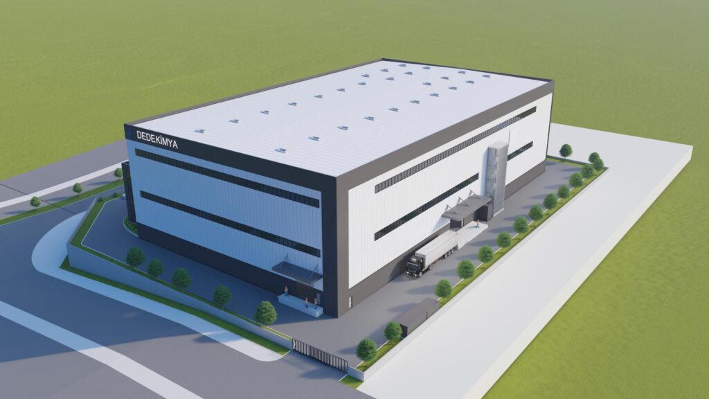 Dede Kimya Gebze Hammadde Deposu İnşaatı