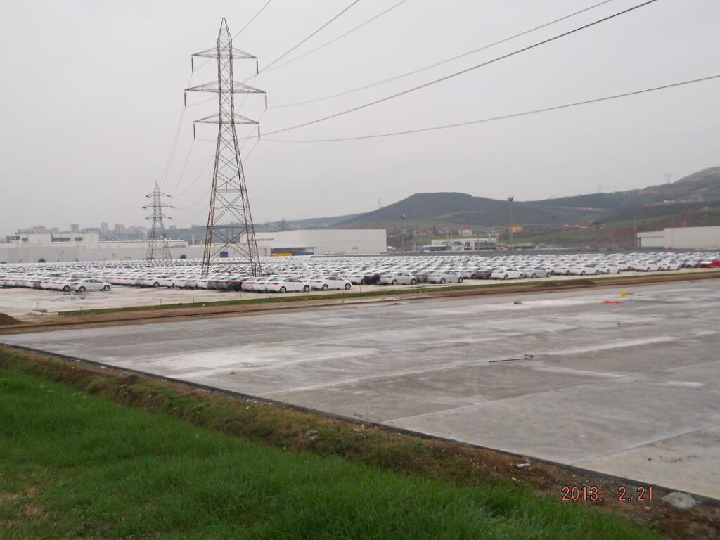 Hyundai Assan İzmit PDI Stok Sahası İnşaatı