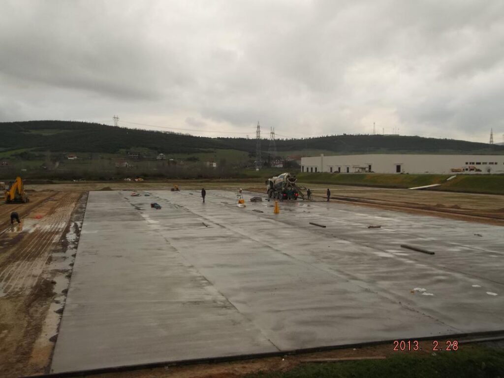 Hyundai Assan İzmit PDI Stok Sahası İnşaatı