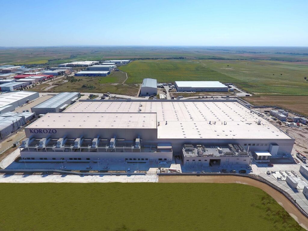 Korozo Çorlu Serbest Bölge Fabrika İnşaatı