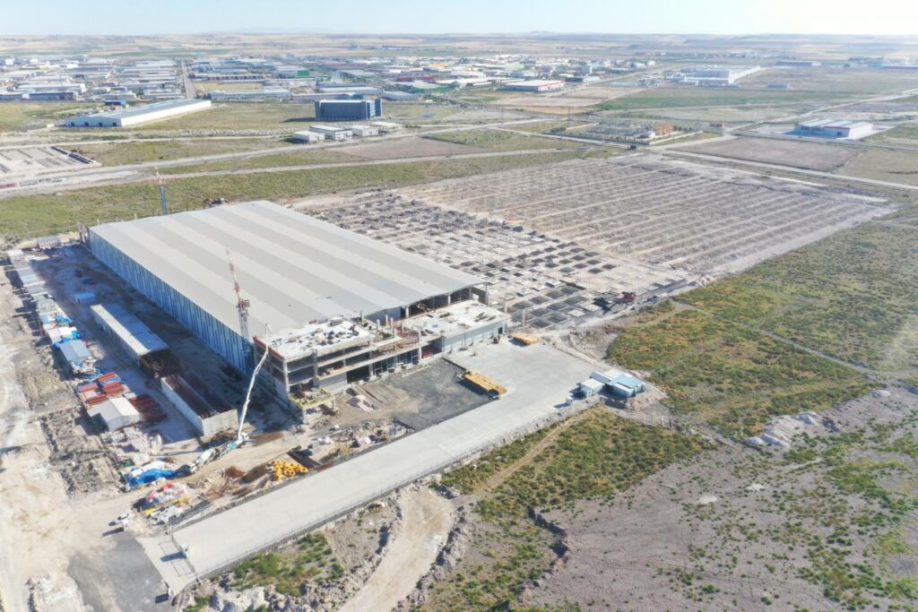 LC Waikiki Aksaray Lojistik Üssü İnşaatı