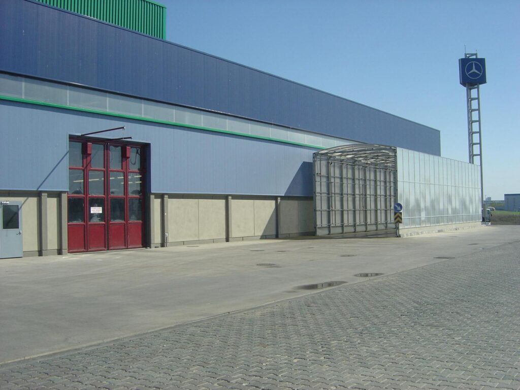 Mercedes-Benz Türk Finish Binası İnşaatı