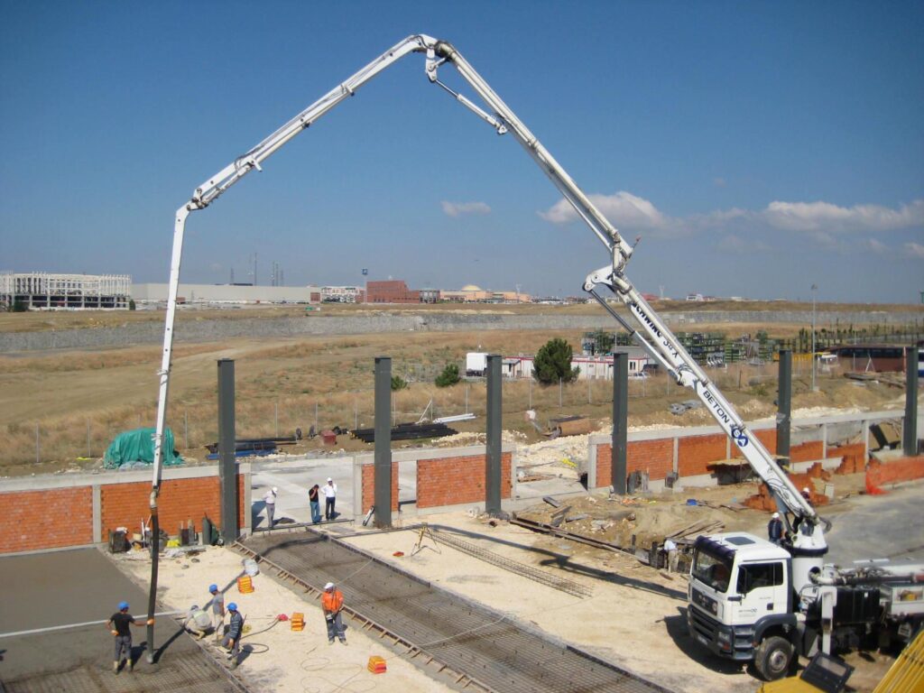 Mercedes-Benz Türk Finish Binası İnşaatı