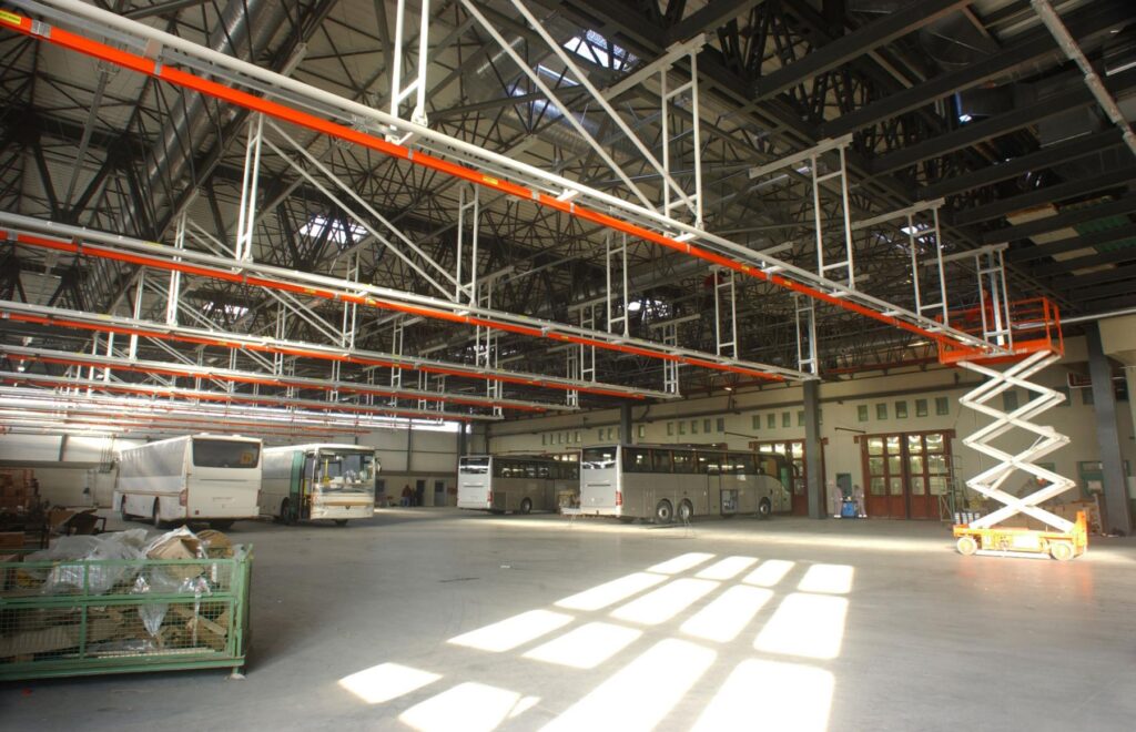 Mercedes-Benz Türk Finish Binası İnşaatı