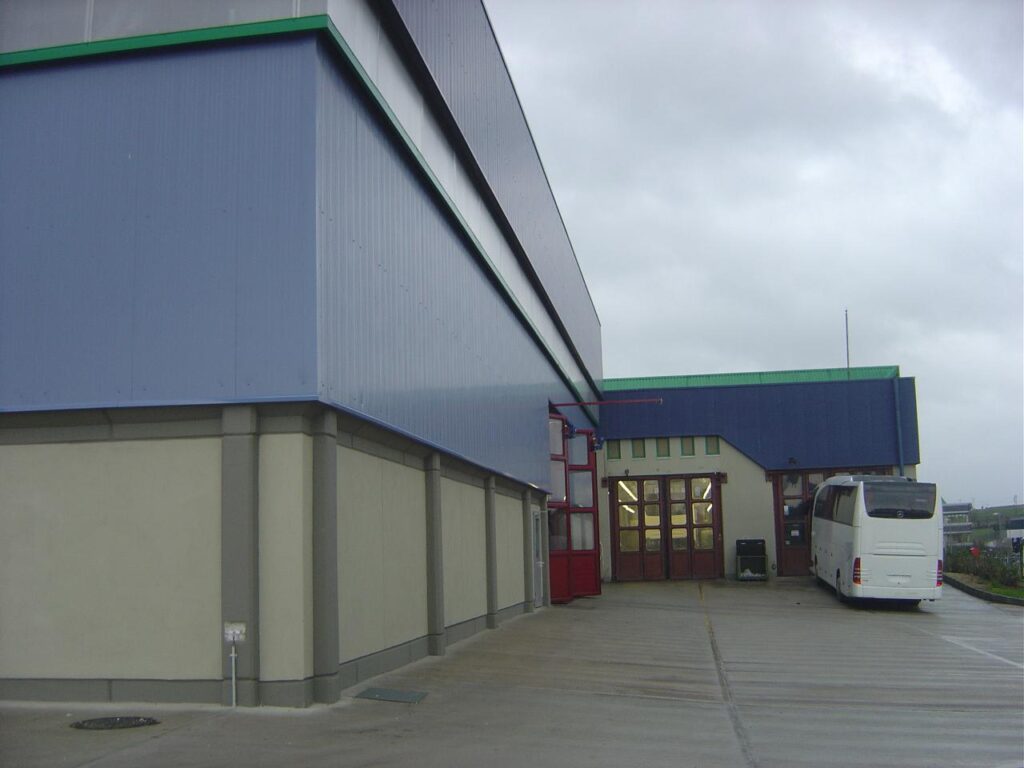 Mercedes-Benz Türk Finish Binası İnşaatı