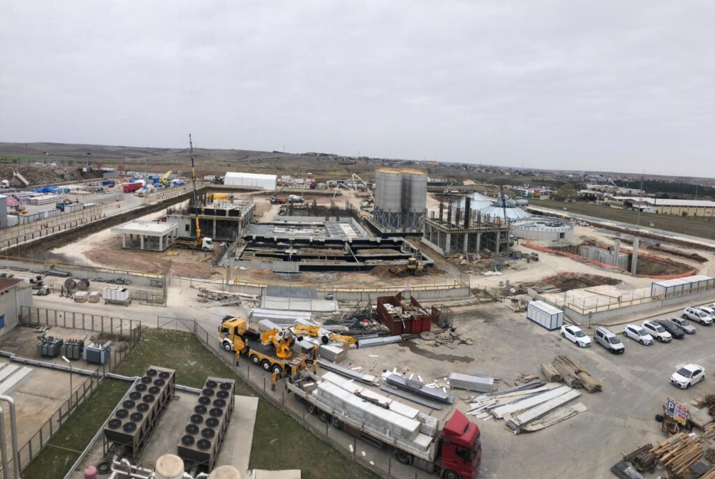 Modern Karton Ergene Nişasta Tesisi İnşaatı