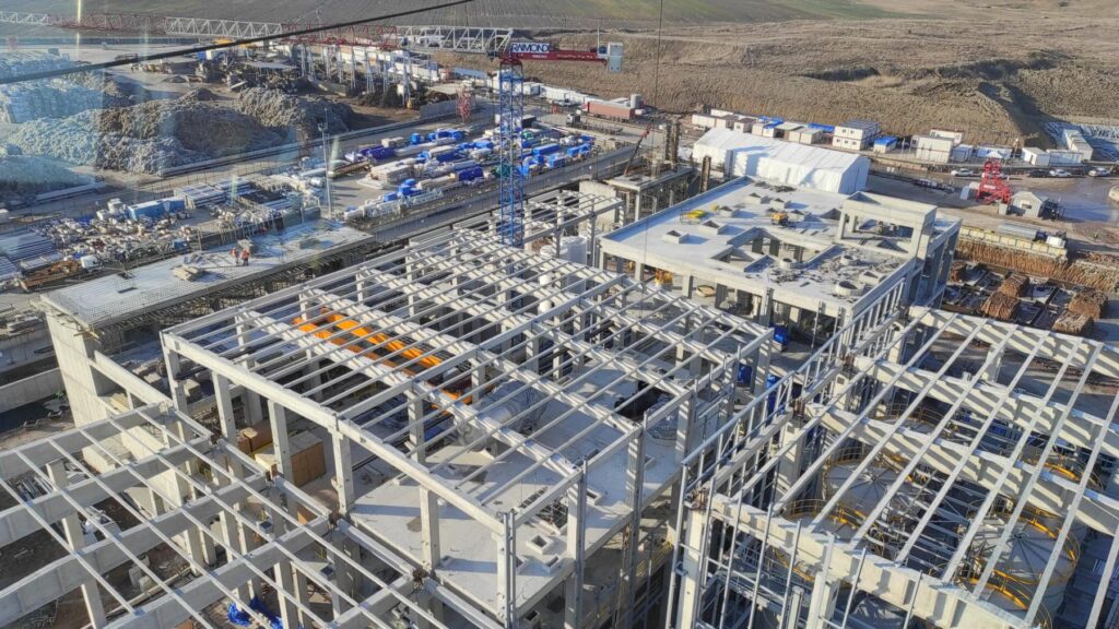 Modern Karton Ergene Nişasta Tesisi İnşaatı