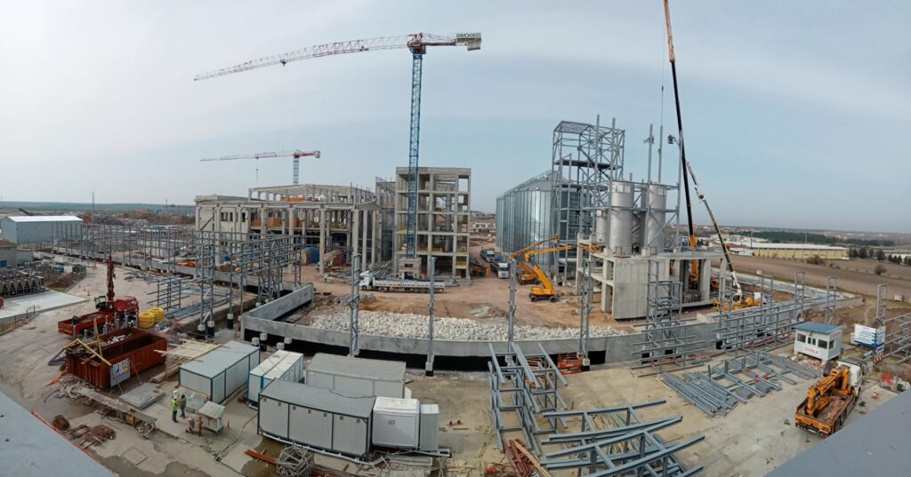 Modern Karton Ergene Nişasta Tesisi İnşaatı