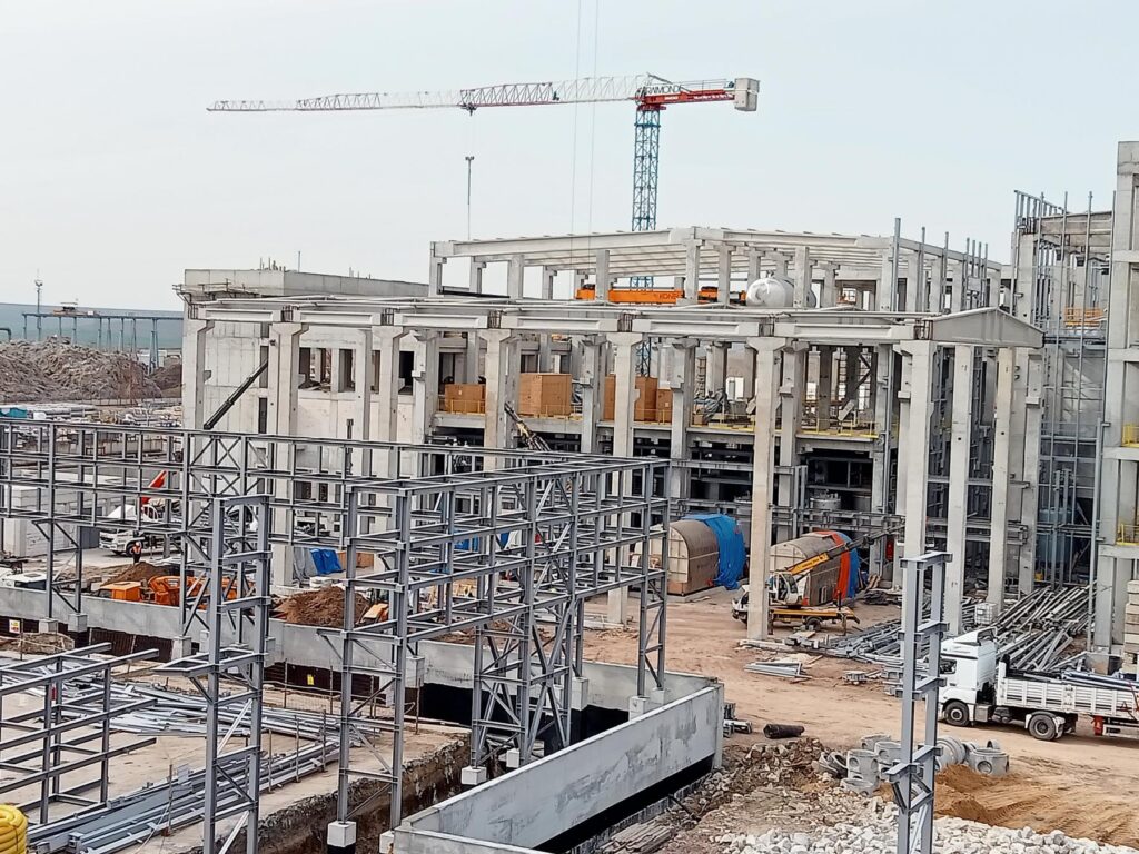 Modern Karton Ergene Nişasta Tesisi İnşaatı