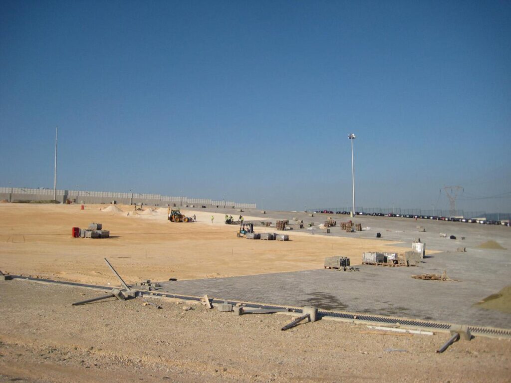 Omsan Lojistik Bursa NOSB Park Sahası İnşaatı