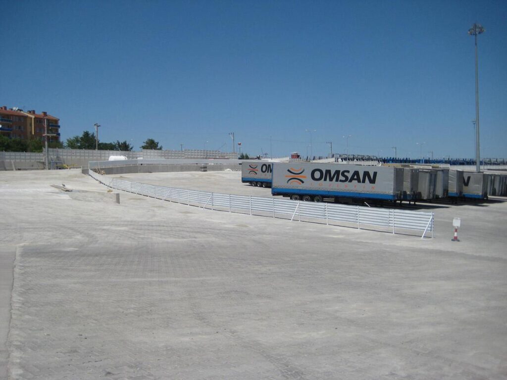 Omsan Lojistik Bursa NOSB Park Sahası İnşaatı