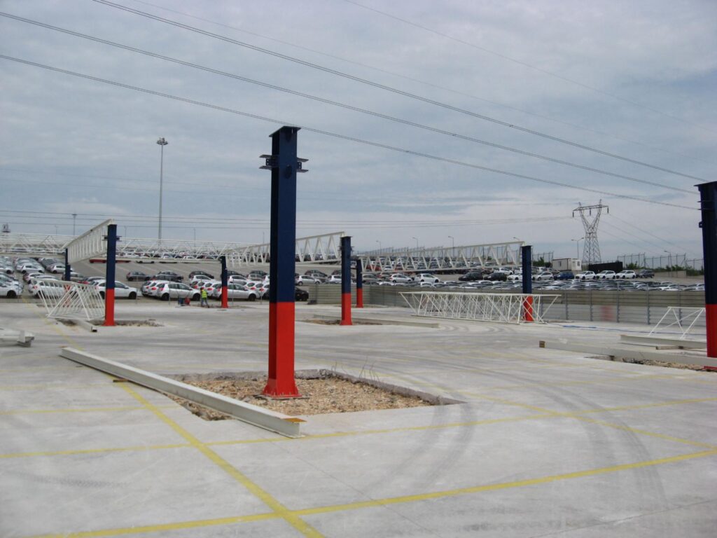 Oyak Renault CAT Elektrikli Araç Parkı İnşaatı