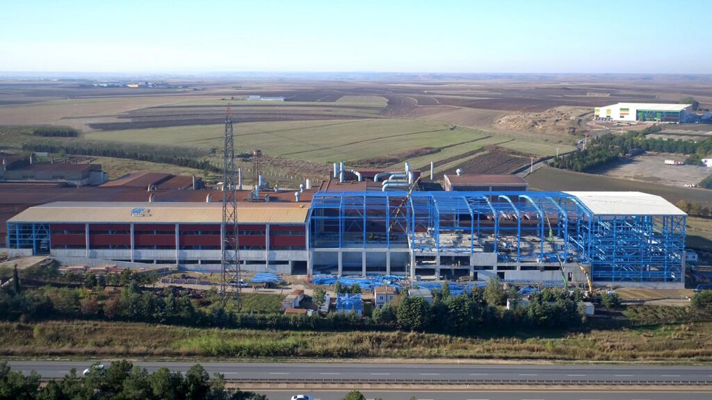 Trakya Döküm Lüleburgaz Dökümhane İnşaatı