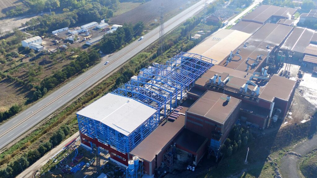 Trakya Döküm Lüleburgaz Dökümhane İnşaatı
