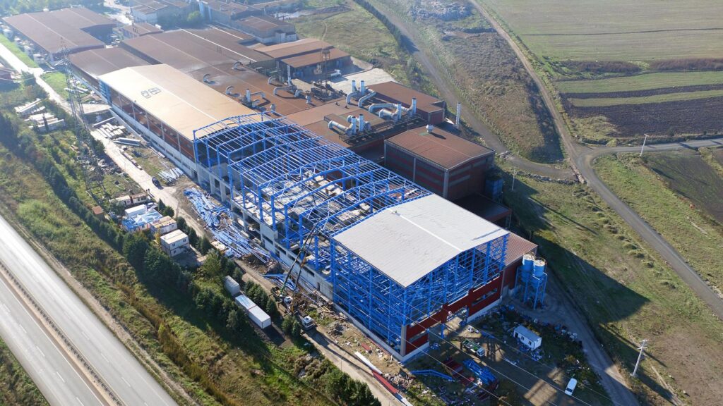 Trakya Döküm Lüleburgaz Dökümhane İnşaatı