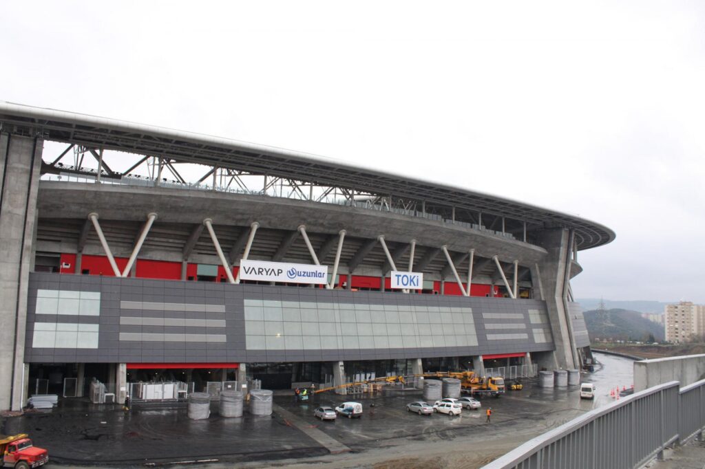 Türk Telekom Arena Stadyum İnşaatı İnce İşleri